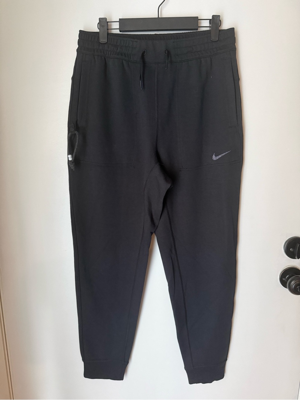 Nike Yoga Dri-Fit  Black Athletic Joggers -Small